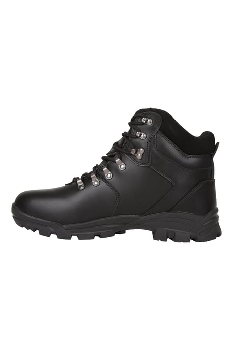 'Latitude II Extreme' Men's Leather Boots Waterproof Hiking Shoes Black - Image 4