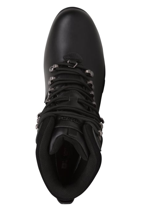 'Latitude II Extreme' Men's Leather Boots Waterproof Hiking Shoes Black - Image 5
