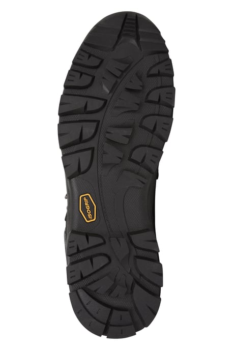 'Latitude II Extreme' Men's Leather Boots Waterproof Hiking Shoes Black - Image 6
