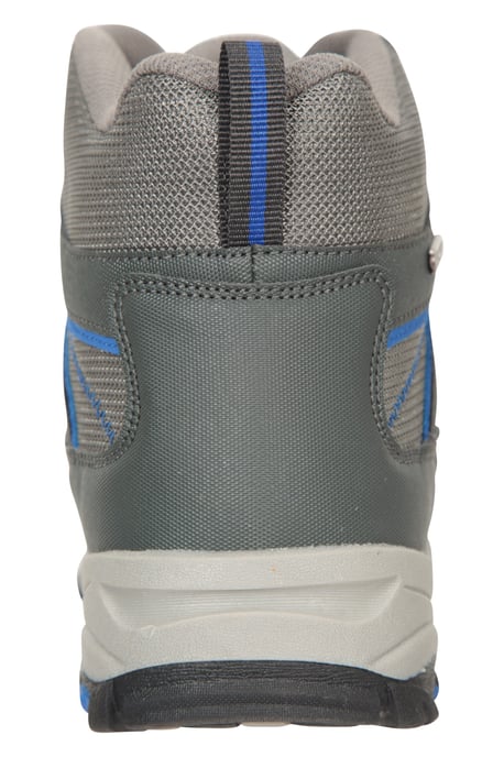 'Rapid' Men's Walking Boots with Deep Lugs Waterproof Rain Shoes Dark Grey - Image 5