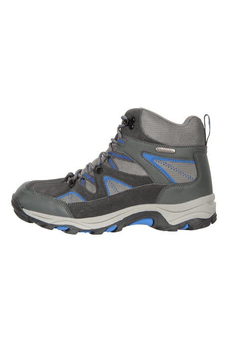 'Rapid' Men's Walking Boots with Deep Lugs Waterproof Rain Shoes Dark Grey - Image 6