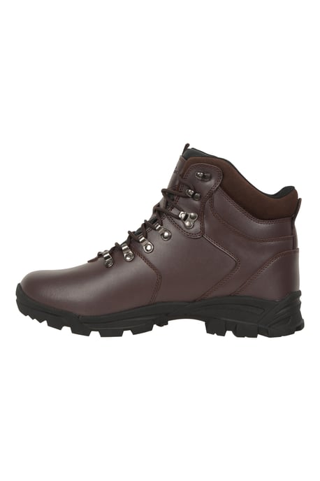 'Latitude II Extreme' Men's Leather Boots Waterproof Hiking Shoes Brown - Image 4
