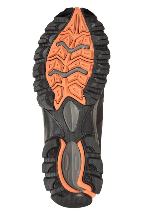 'Trekker II' Men's Softshell Boots with Heel & Toe Bumpers Waterproof Hiking Shoes Black - Image 6