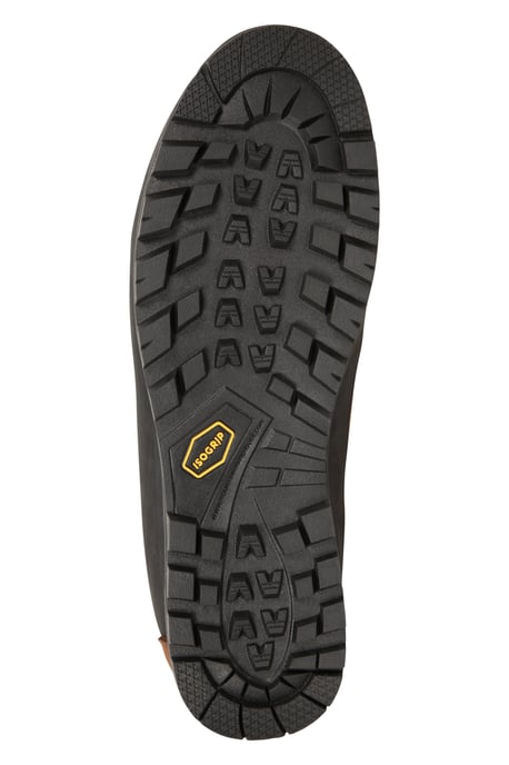 'Quest' Men's Walking Boots IsoGrip Outsole Waterproof Hiking Shoes Brown - Image 6