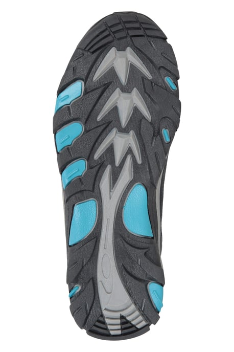 'Rapid' Women's Waterproof Boots with High Traction Outsole Hiking Walking Shoes Grey - Image 6