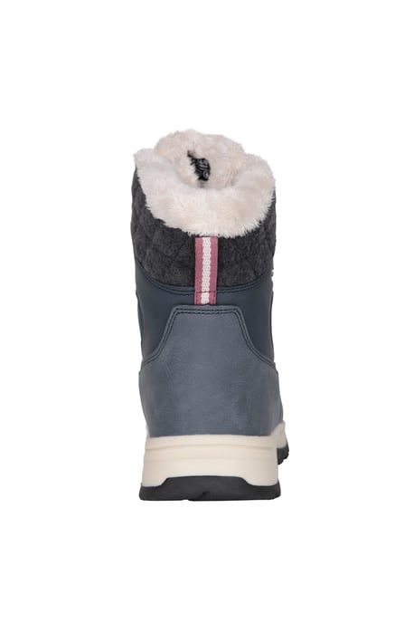 'Tundra' Women's Snow Boots Sherpa Fleece Lined Waterproof Winter Shoes Navy - Image 3