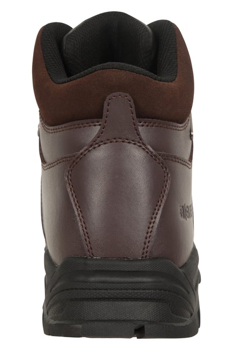 'Latitude II Extreme' Women's Leather Boots Waterproof Hiking Shoes Dark Brown - Image 3