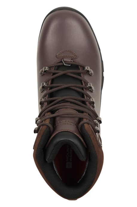 'Latitude II Extreme' Women's Leather Boots Waterproof Hiking Shoes Dark Brown - Image 6