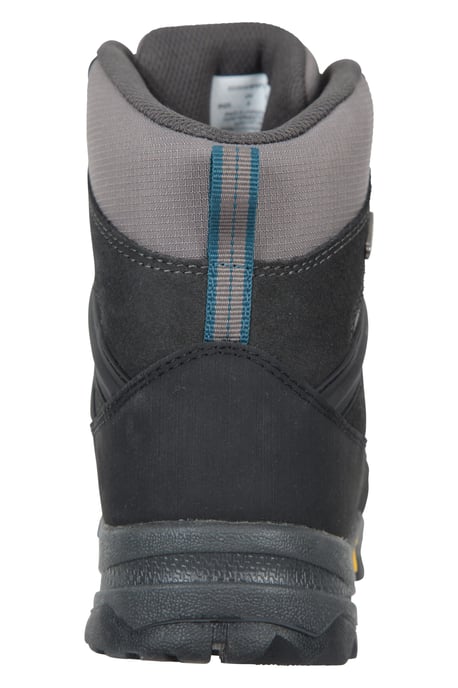 'Storm' Men's Waterproof Boots with Heel & Toe Bumpers IsoGrip Walking Shoes Dark Grey - Image 4