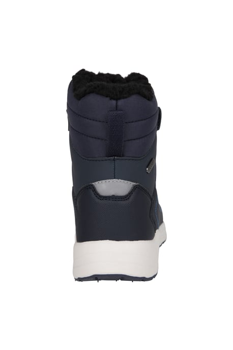 'Denver' Kids Snow Boots Sherpa Fleece Lined Waterproof Winter Shoes Navy - Image 3