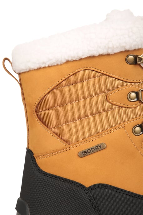 'Innsbruck' Women's Snow Boots Fleece Lined Waterproof Winter Shoes Brown - Image 6