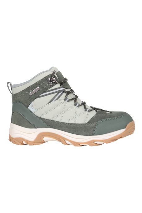 'Rapid' Women's Waterproof Boots with High Traction Outsole Hiking Walking Shoes Olive - Image 2