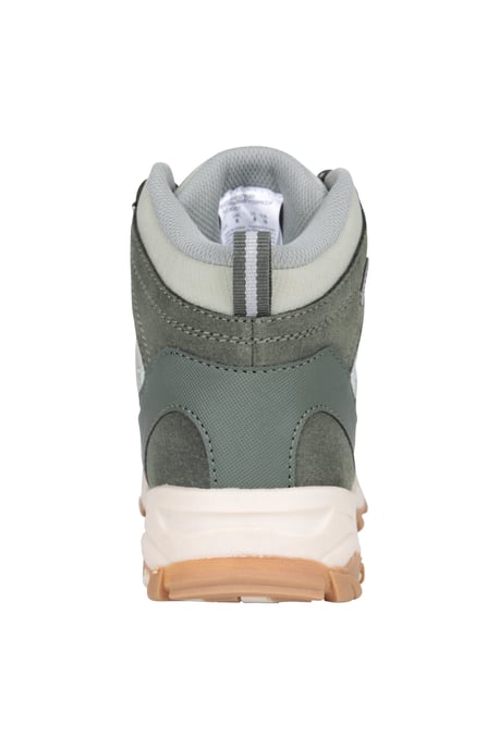 'Rapid' Women's Waterproof Boots with High Traction Outsole Hiking Walking Shoes Olive - Image 3