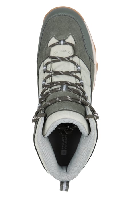 'Rapid' Women's Waterproof Boots with High Traction Outsole Hiking Walking Shoes Olive - Image 5