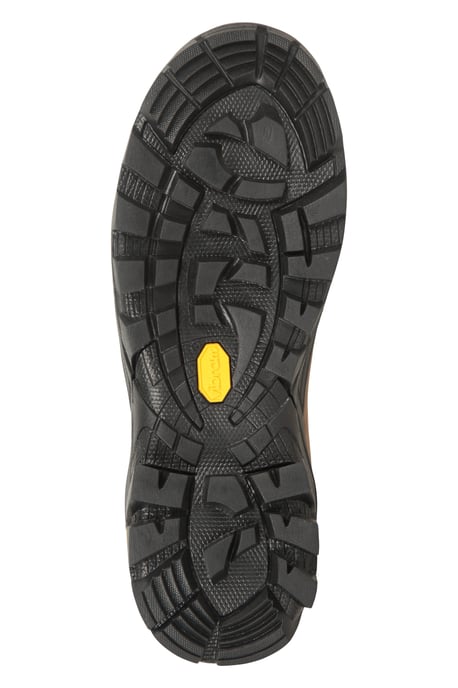 'Odyssey Extreme' Men's Vibram Boots Nubuck Leather Waterproof Walking Shoes Brown - Image 6