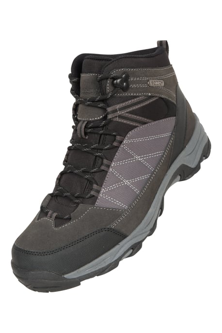 'Rapid' Women's Waterproof Boots with High Traction Outsole Hiking Walking Shoes Black - Image 6
