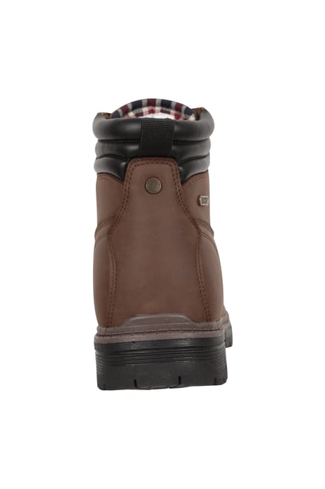 'Gorge' Men's Hiking Boots Waterproof Hiking Trekking Winter Shoes Dark Brown - Image 3