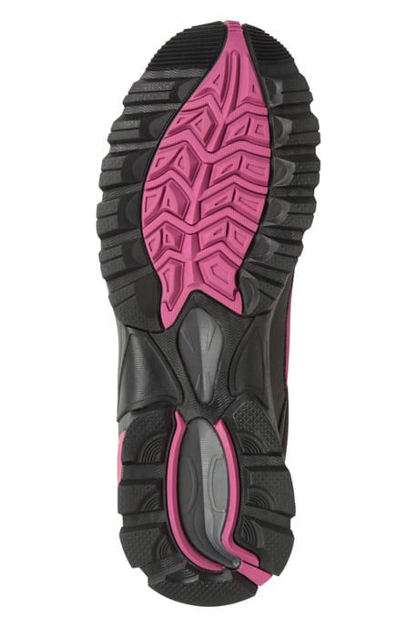 'Shadow Women's Softshell Boots Mesh Lined Breathable Waterproof Shoes Pink - Image 6