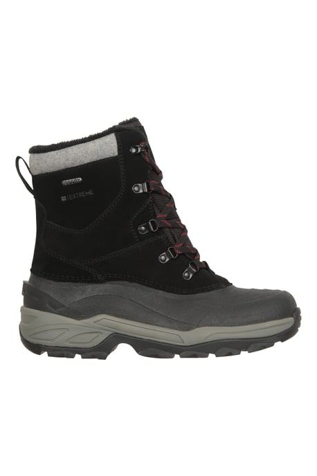 'Snowdon Extreme' Men's Snow Boots Waterproof Thermal Winter Shoes Black - Image 2
