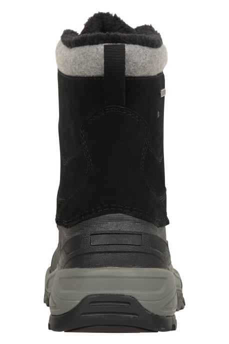 'Snowdon Extreme' Men's Snow Boots Waterproof Thermal Winter Shoes Black - Image 3