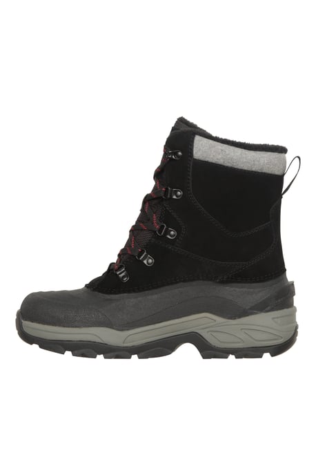 'Snowdon Extreme' Men's Snow Boots Waterproof Thermal Winter Shoes Black - Image 4