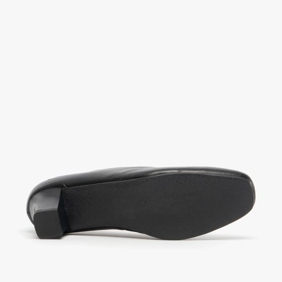 Comfort Plus Karly Womens Court Shoes Black - Image 3