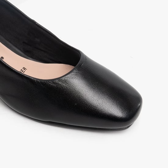 Comfort Plus Karly Womens Court Shoes Black - Image 6