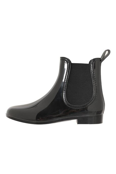 'Ride' Women’s Ankle Wellies Waterproof Cushioned Outdoor Wellington Rain Boots Black - Image 4