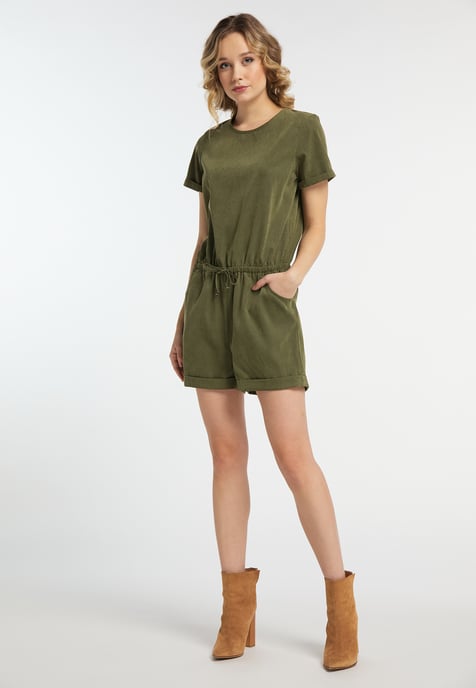 Dreimaster Jumper Dames lichte olijf - Image 2