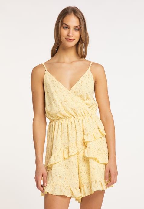 Mymo Jumpsuit Dames geel - Image 3