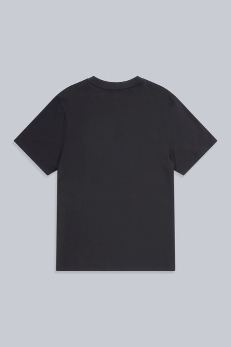 'Icon' Men's Logo Tee Relaxed Fit Casual Everyday T-Shirt Black - Image 6