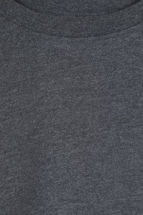 'Crest Mountain' Men's Graphic T-Shirt Cotton Breathable Tee Charcoal - Image 6