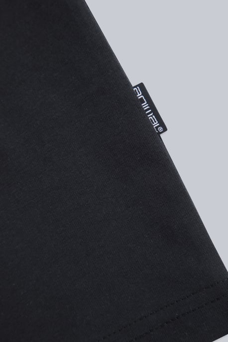 'Tomy' Men's Graphic T-Shirt Cotton Sun Protection Comfy Tee Black - Image 6