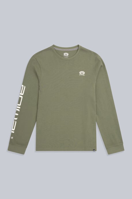 'Tomy' Men's Graphic T-Shirt Cotton Sun Protection Comfy Tee Khaki - Image 6