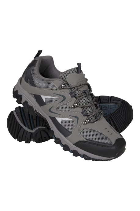 'Jungle' Men's Walking Shoes with Rubber Outsole Cosy Everyday Sneakers Dark Blue - Image 1