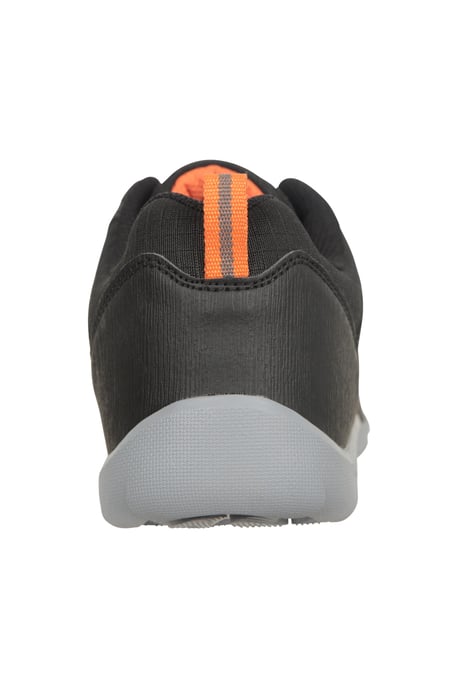 'Phantom II' Men's Shoes Casual Stylish Comfortable Breathable Lace Up Trainers Dark Grey - Image 3