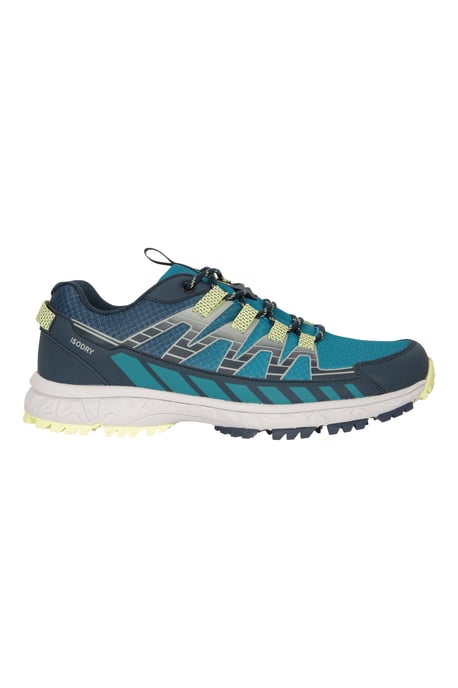 'Lakeside Trail' Women's Walking Shoes Waterproof Sports Sneakers Medium Blue - Image 3