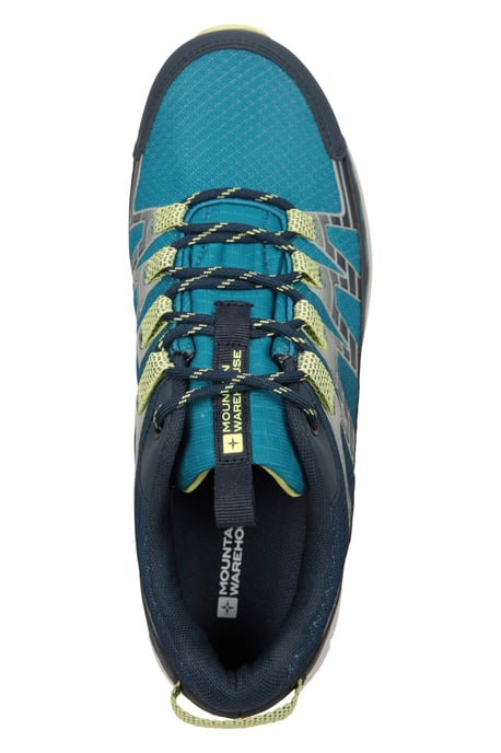 'Lakeside Trail' Women's Walking Shoes Waterproof Sports Sneakers Medium Blue - Image 6