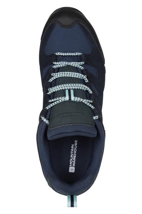 'Belfour' Women's Walking Shoes with Rubber Outsole Everyday Hiking Sneakers Dark Blue - Image 5
