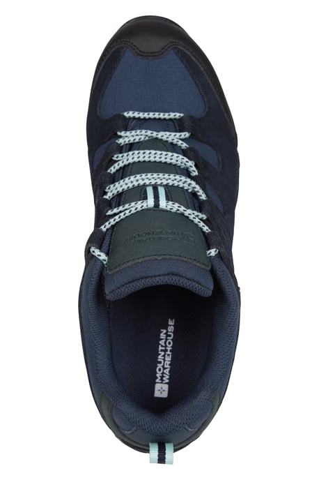 'Belfour' Women's Walking Shoes with Rubber Outsole Everyday Hiking Sneakers Navy - Image 5