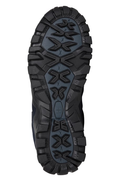 'Belfour' Women's Walking Shoes with Rubber Outsole Everyday Hiking Sneakers Navy - Image 6