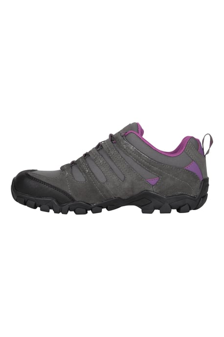 'Belfour' Women's Walking Shoes with Rubber Outsole Everyday Hiking Sneakers Grey - Image 4