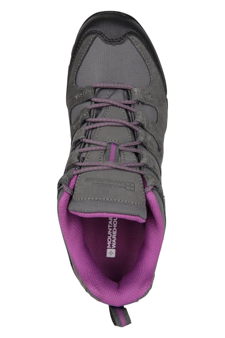 'Belfour' Women's Walking Shoes with Rubber Outsole Everyday Hiking Sneakers Grey - Image 5