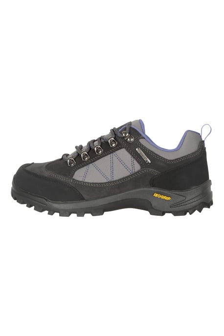 'Storm' Women's Walking Shoes IsoGrip Waterproof Sneakers Grey - Image 5