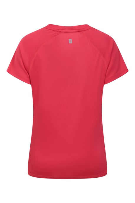 'Endurance' Women's IsoCool T-Shirt Sun Protection Breathable Tee Coral - Image 3