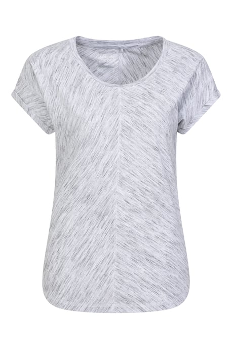 'Retreat Slouch' Women's T-Shirt IsoCool Relaxed Fit Sweat Wicking Everyday Tee White - Image 2