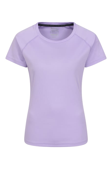 'Endurance' Women's IsoCool T-Shirt Sun Protection Breathable Tee Lilac - Image 5