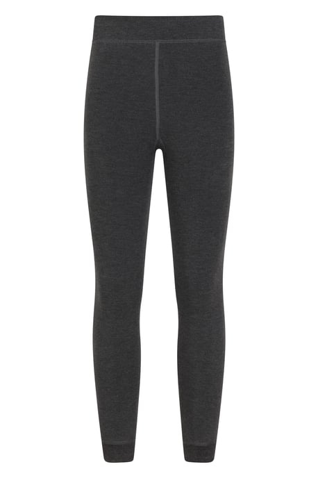 Women's Fluffy Fleece Lined Leggings Winter Warm Comfy Bottoms Charcoal - Image 5