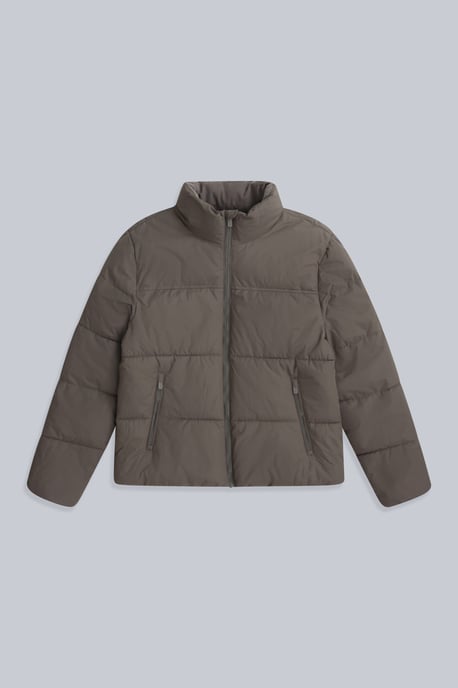 'Volt' Men’s Padded Jacket Water Resistant Thermal Coat Forest Green - Image 6