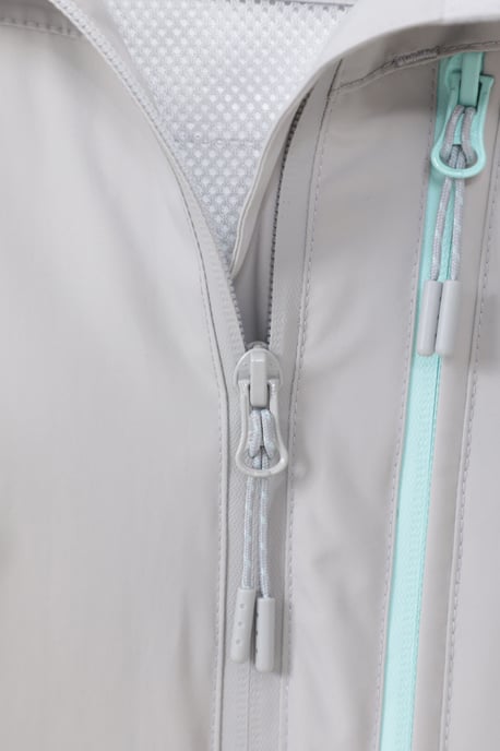 'Rainforest' Women's Jacket with Pockets Waterproof Rain Coat Grey - Image 6